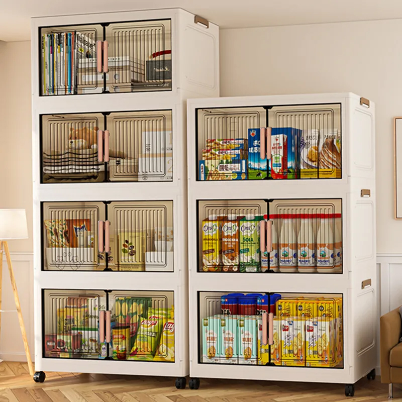 Foldable Dustproof Storage Cab - Home Decor Organizer recension och pris