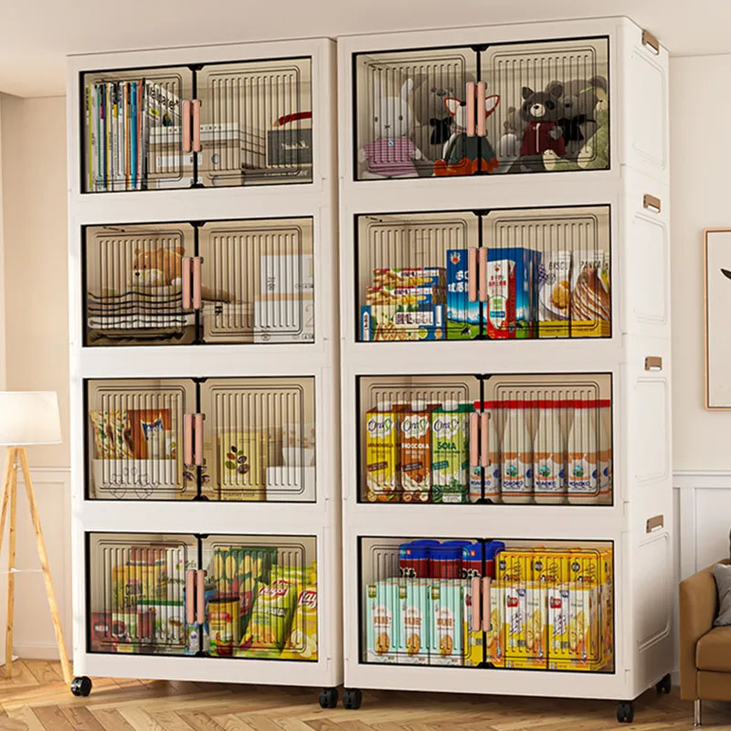 Foldable Dustproof Storage Cab - Home Decor Organizer recension och pris