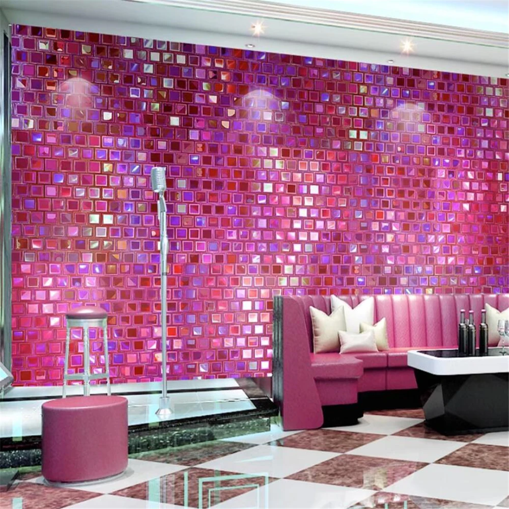 Custom Colored mosaic wallpape - Home Decor Online Shop recension och pris