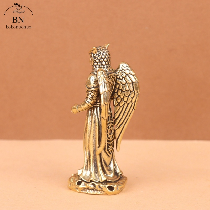 Retro Brass Owl Knight Prophet - Home Decor Korea recension och pris