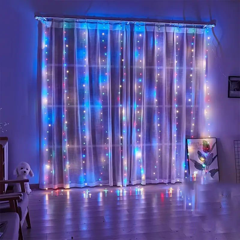 USB LED Curtain Lights Wedding - String Curtain Light recension och pris