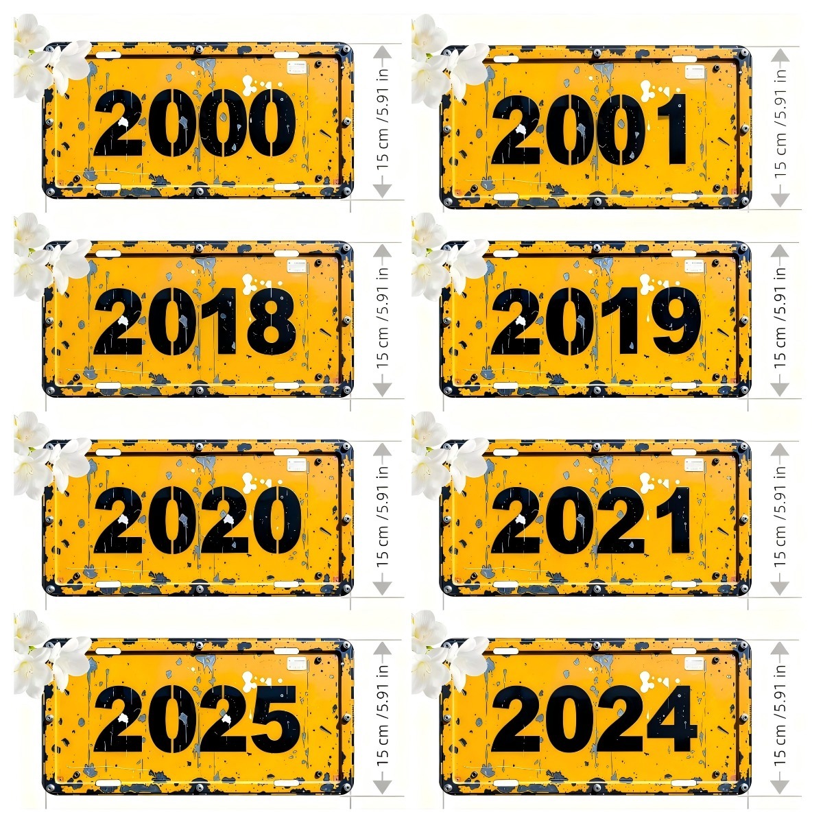 Vintage 2000-2025 Metal Sign - - Home Decor Nz recension och pris