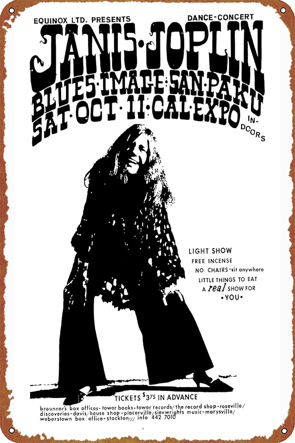 1969 Janis Joplin at Cal Expo  - Home Decor Expo recension och pris