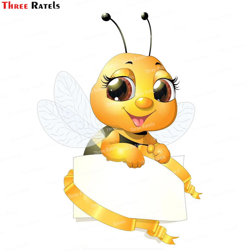 Three Ratels L6 Beautiful Bee  - Home Decor Vector recension och pris