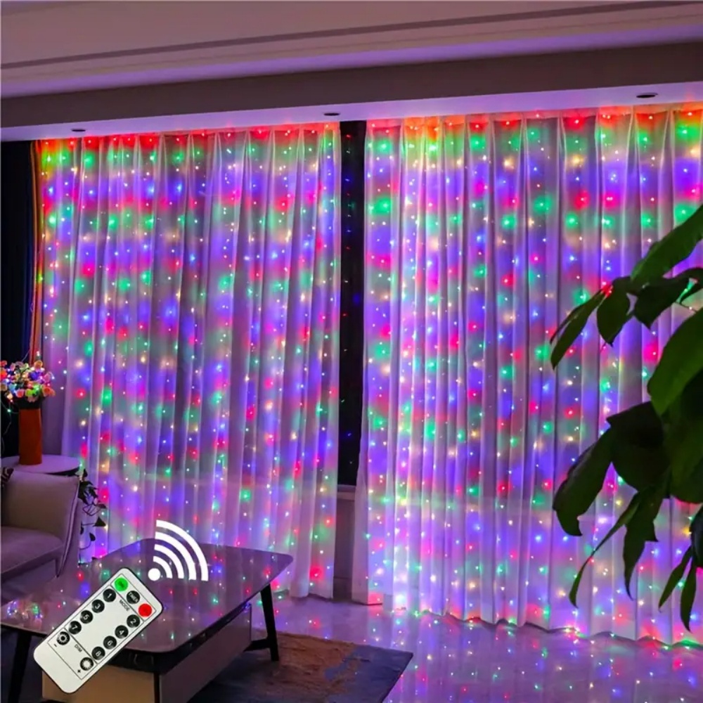 LED Curtain String Lights Garl - String Curtain Light recension och pris