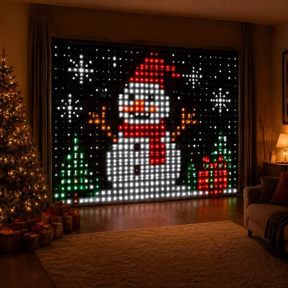 Smart RGB LED Curtain Lights B - String Curtain Light recension och pris