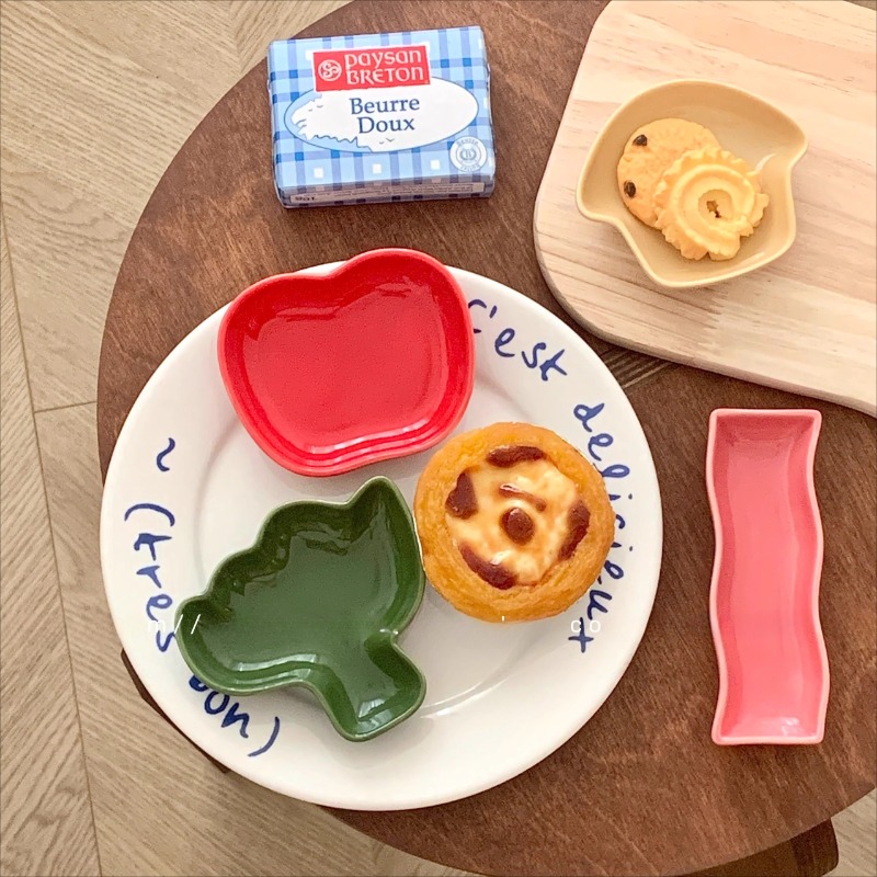 Cute Vegetable Ceramic Dim Sum - Home Decor Korea recension och pris
