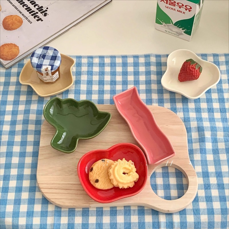 Cute Vegetable Ceramic Dim Sum - Home Decor Korea recension och pris