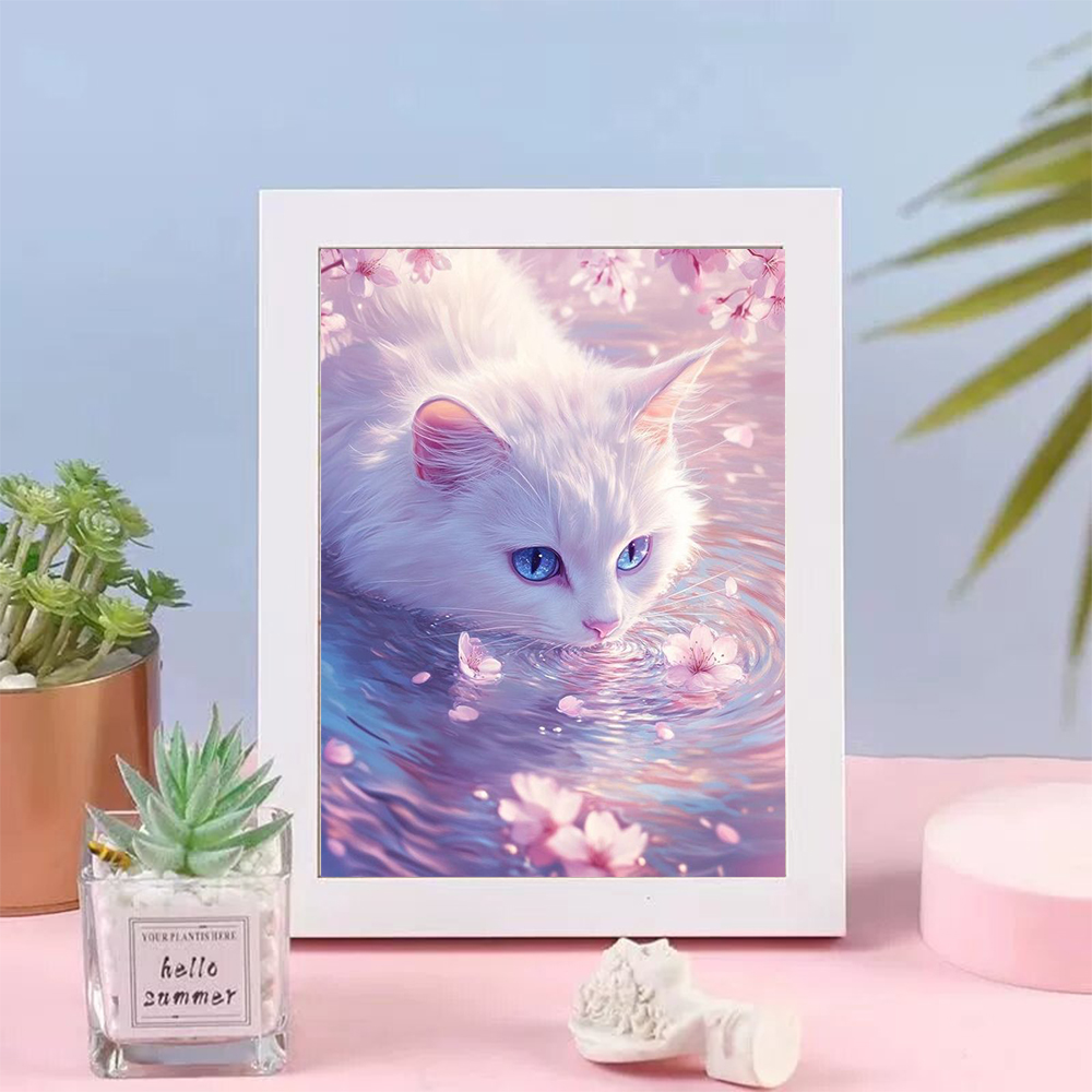5D Diamond Painting Cat Lover  - Home Decor Korea recension och pris