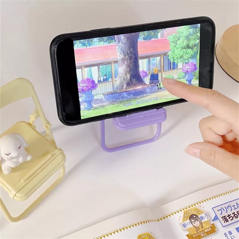Cute Chair Phone Holder Stand  - Home Decor Organizer recension och pris