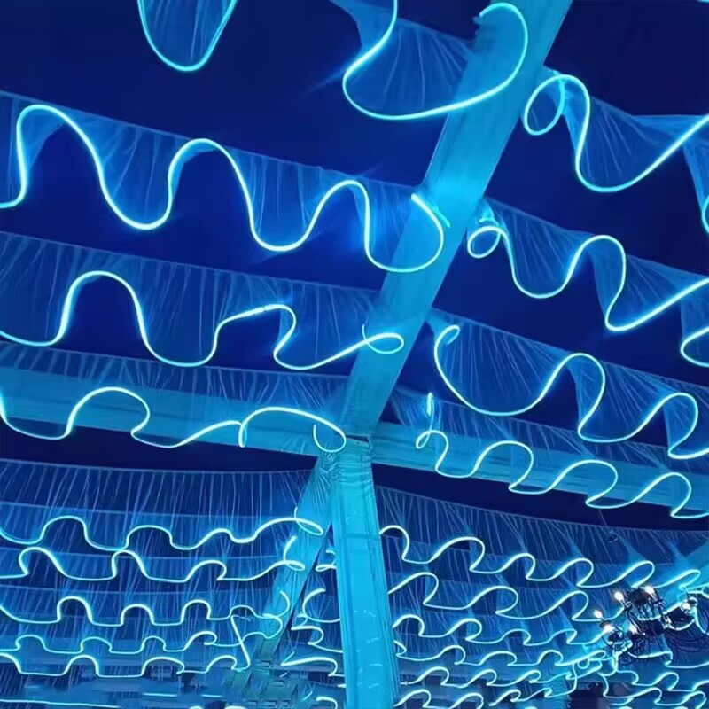 Wedding Ceiling Decoration Out - String Curtain Light recension och pris