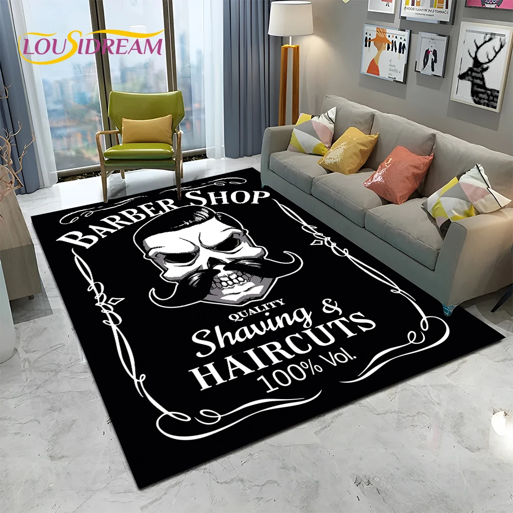 Barber Shop Sign 3D Skull Vint - Home Decor Online Shop recension och pris