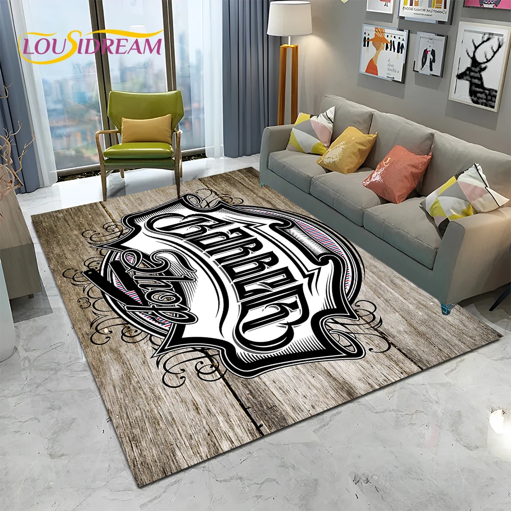 Barber Shop Sign 3D Skull Vint - Home Decor Online Shop recension och pris