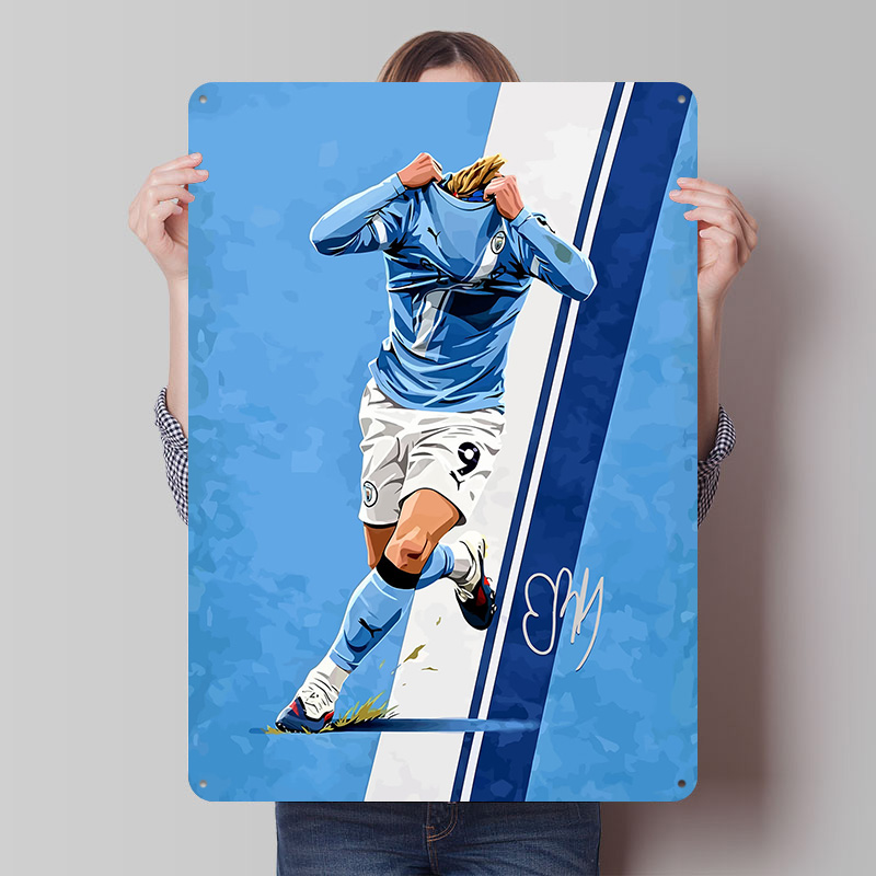 Haaland9 Soccer Vector Printin - Home Decor Vector recension och pris