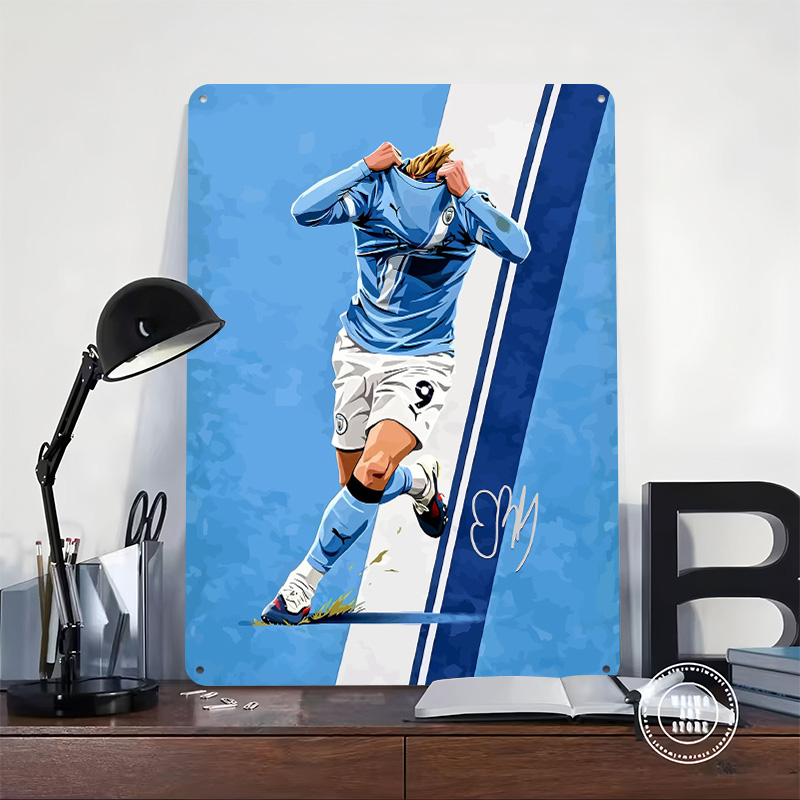 Haaland9 Soccer Vector Printin - Home Decor Vector recension och pris