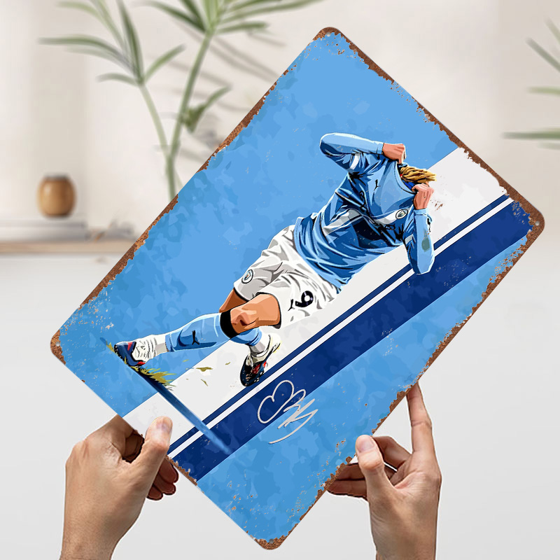 Haaland9 Soccer Vector Printin - Home Decor Vector recension och pris