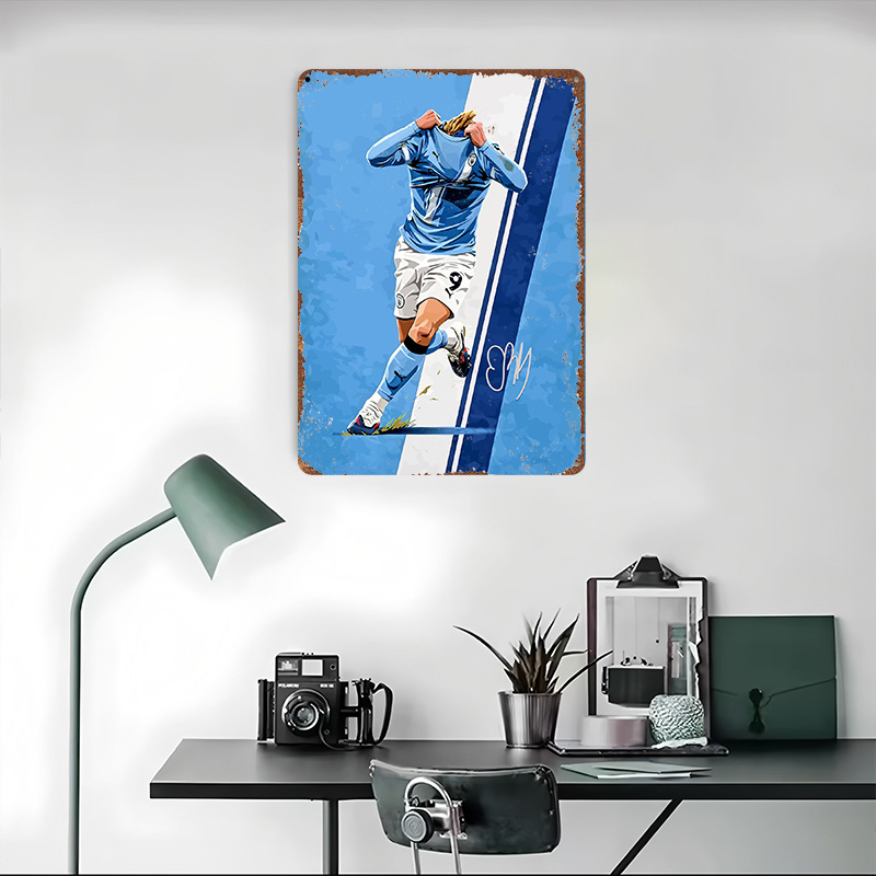 Haaland9 Soccer Vector Printin - Home Decor Vector recension och pris