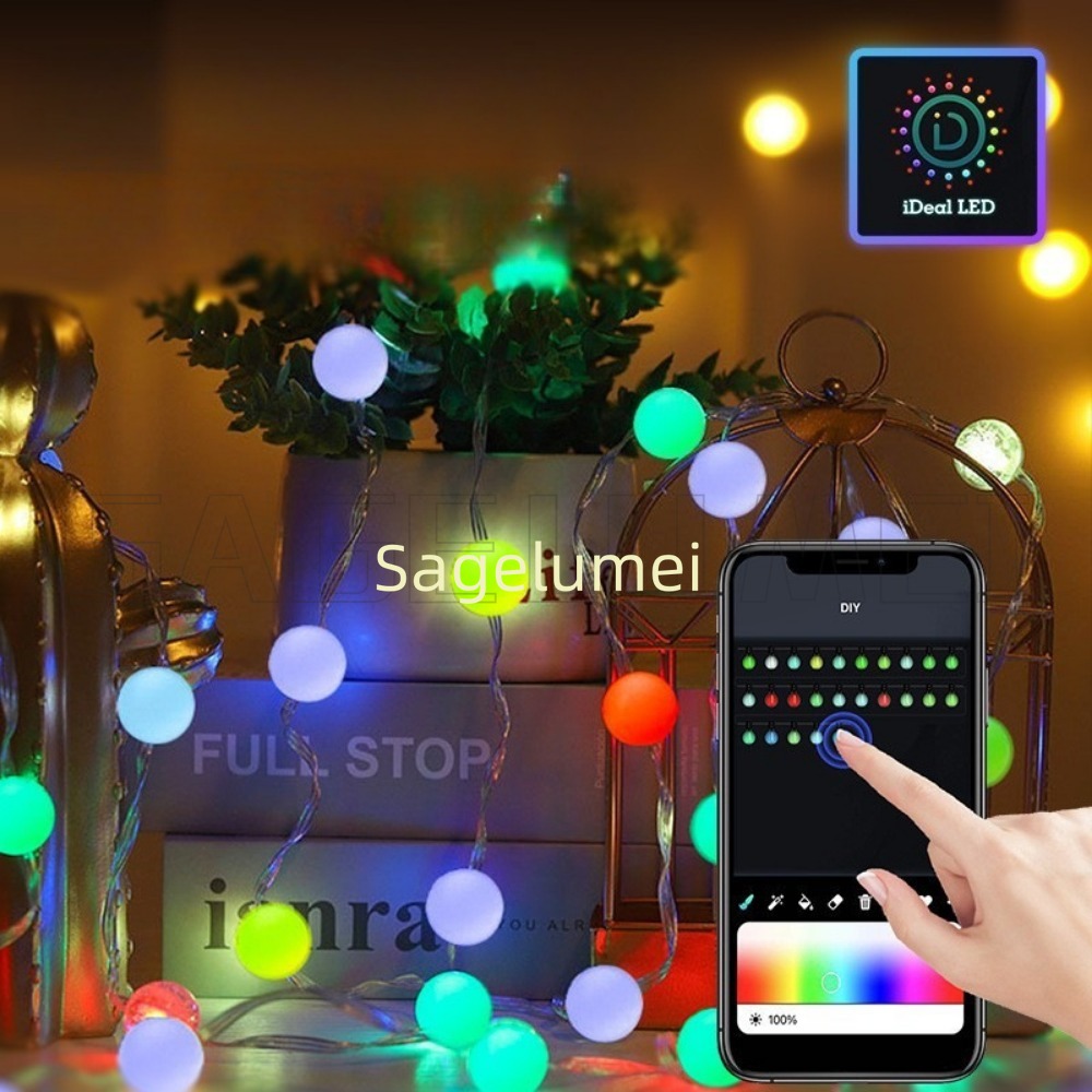 RGB Dreamcolor WS2812B Led Str - String Curtain Light recension och pris