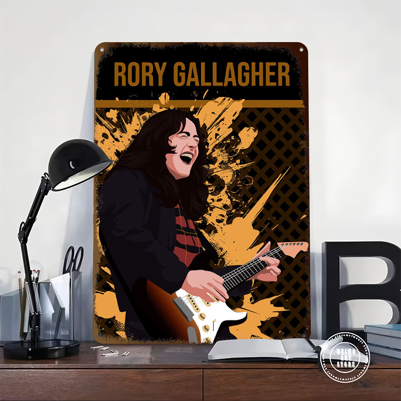 Rory Gallagher Vector Art Illu - Home Decor Vector recension och pris