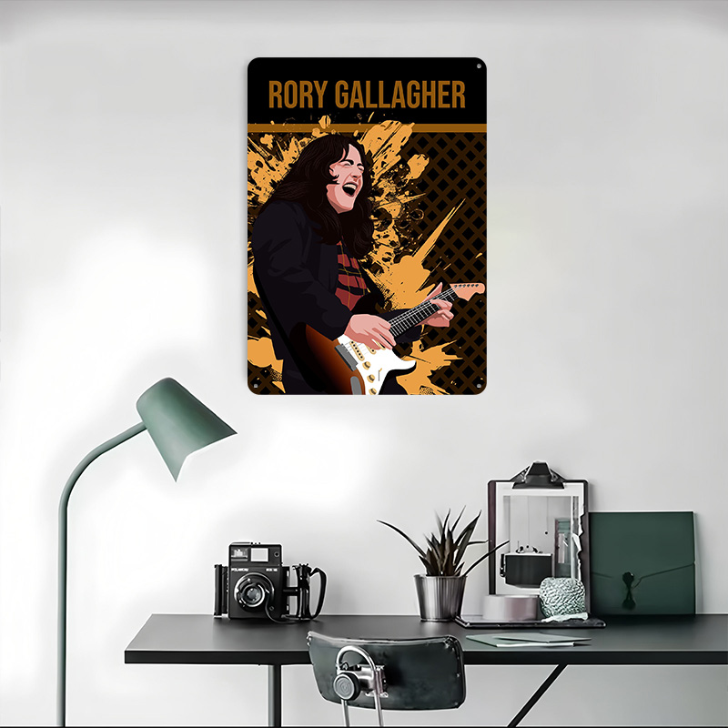 Rory Gallagher Vector Art Illu - Home Decor Vector recension och pris