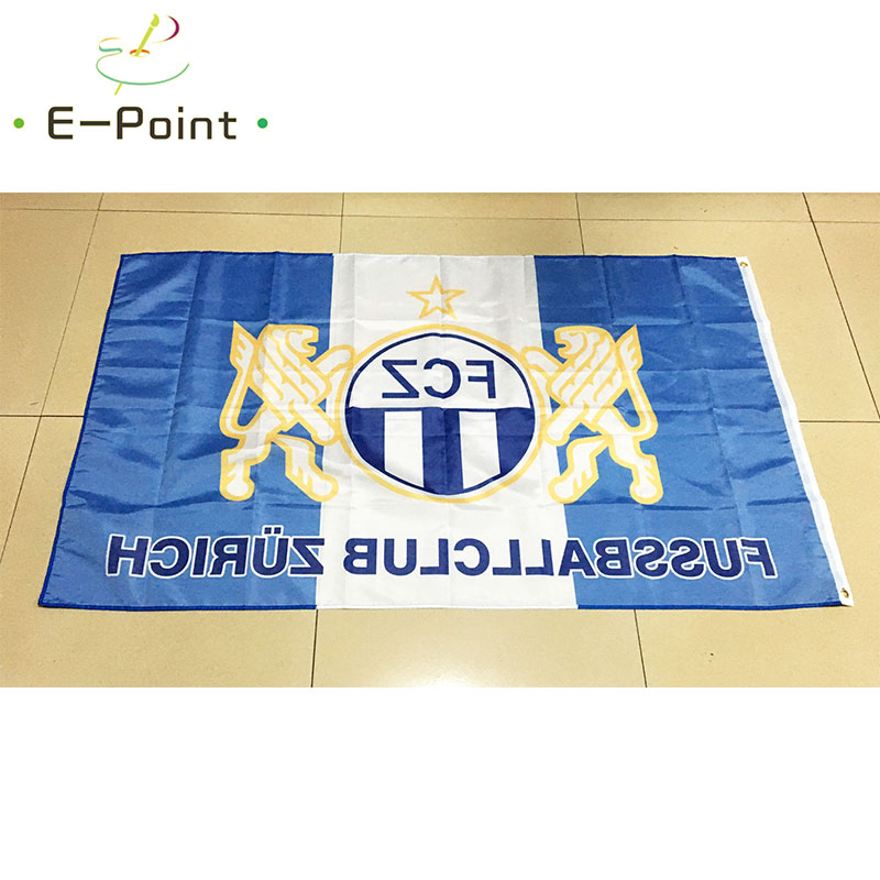 FC Zürich Flag 3ft*5ft (90*150 - Home Decor Zurich recension och pris