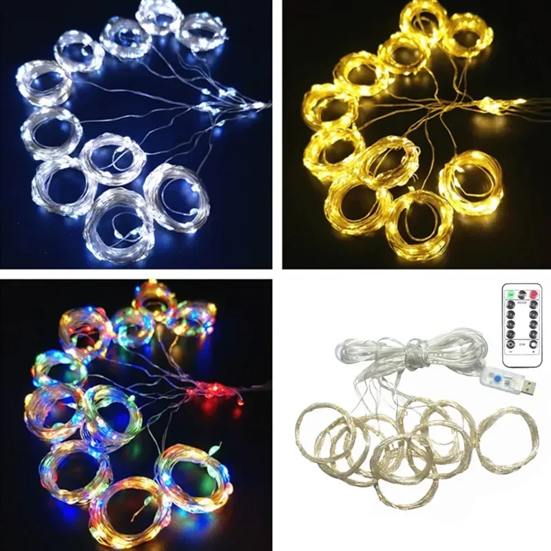 LED Garland Fairy Light Garden - String Curtain Light recension och pris