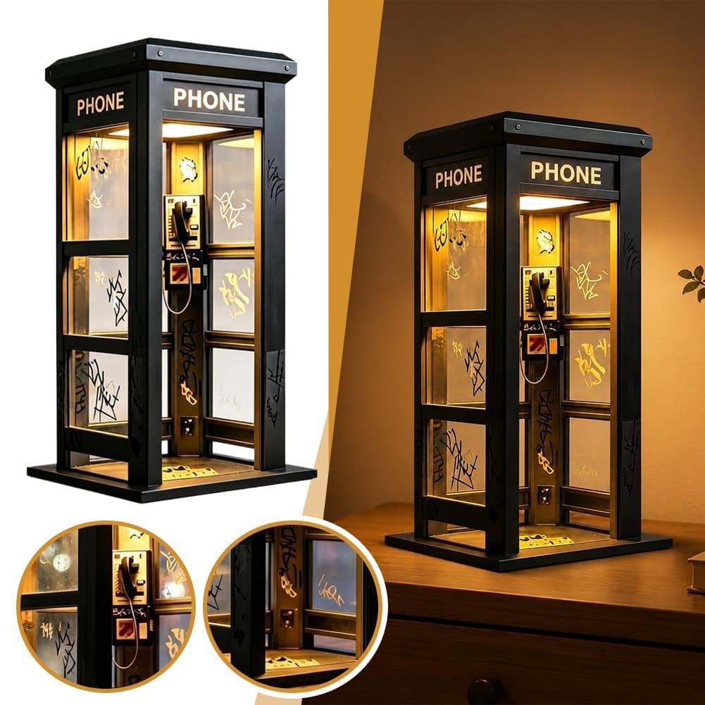 Vintage London Telephone Booth - Home Decor Gift recension och pris
