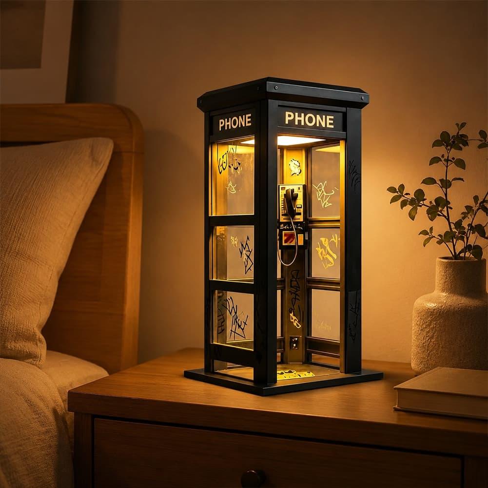 Vintage London Telephone Booth - Home Decor Gift recension och pris