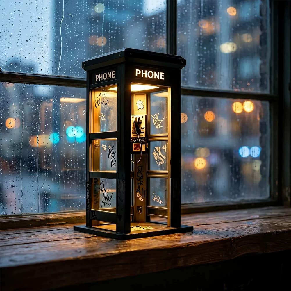 Vintage London Telephone Booth - Home Decor Gift recension och pris