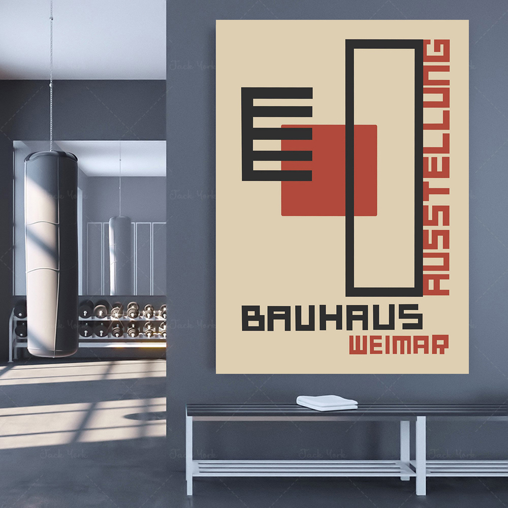 Bauhaus Ausstellung Canvas Pri - Home Decor Expo recension och pris