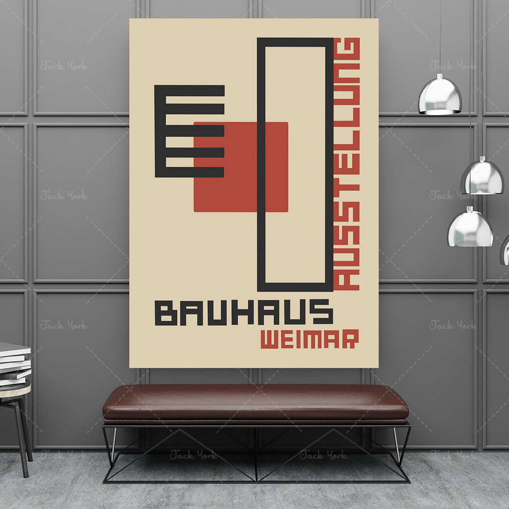 Bauhaus Ausstellung Canvas Pri - Home Decor Expo recension och pris