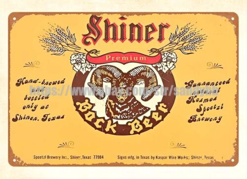 Shiner Beer brewery man cave d - Home Decor Online Shop recension och pris