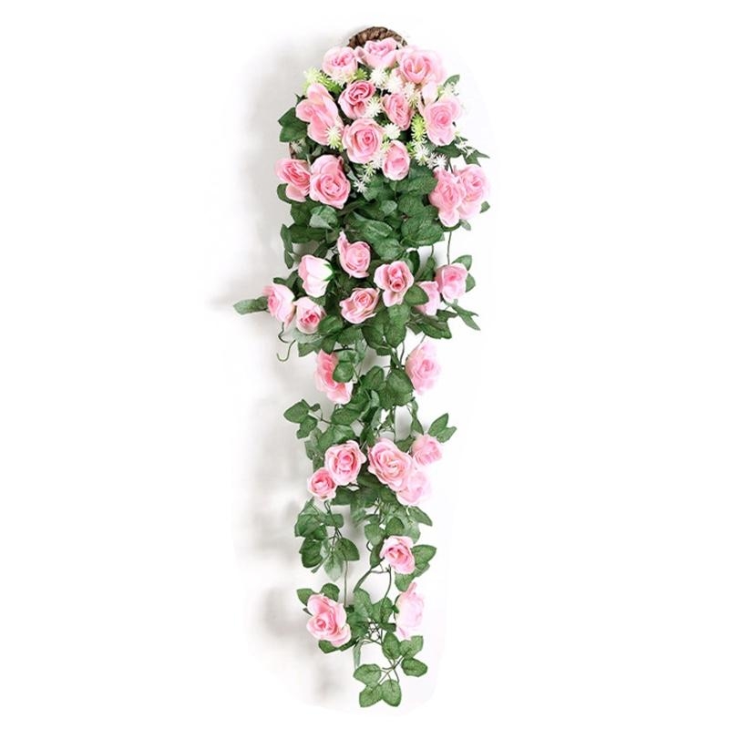 Artificial Rose Flower Rattan  - Home Decor Rattan recension och pris