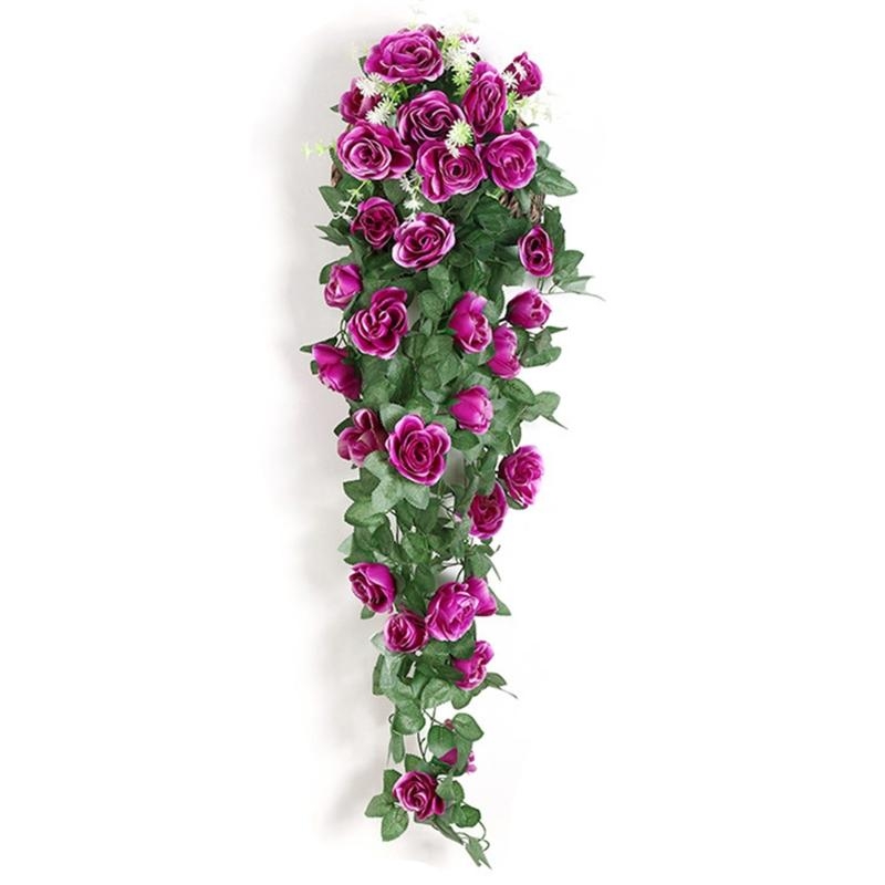 Artificial Rose Flower Rattan  - Home Decor Rattan recension och pris