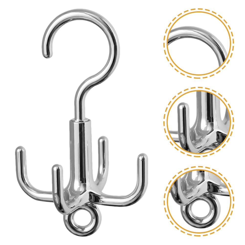 Rotating Clothes Hook 4-Claw D - Home Decor Organizer recension och pris