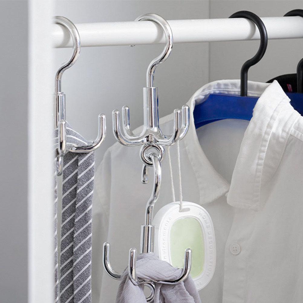 Rotating Clothes Hook 4-Claw D - Home Decor Organizer recension och pris