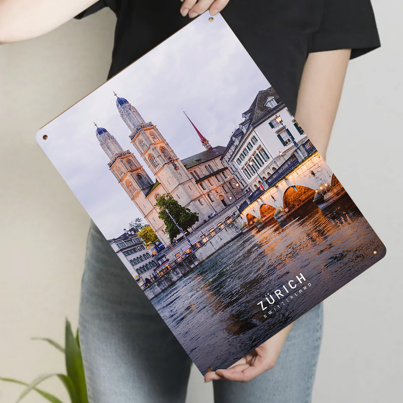 Zurich Switzerland Landmark Me - Home Decor Zurich recension och pris