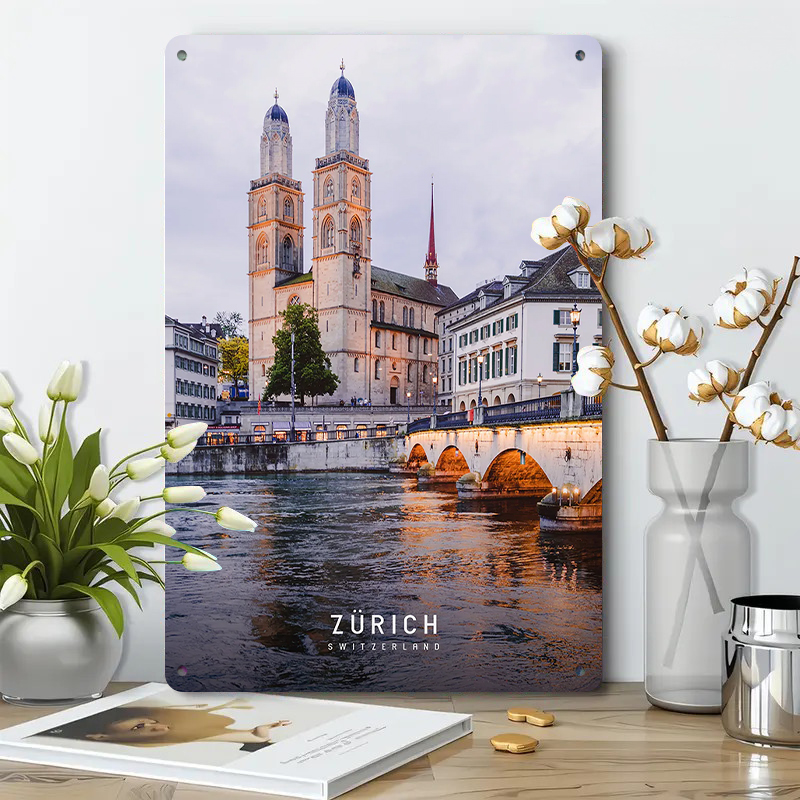 Zurich Switzerland Landmark Me - Home Decor Zurich recension och pris