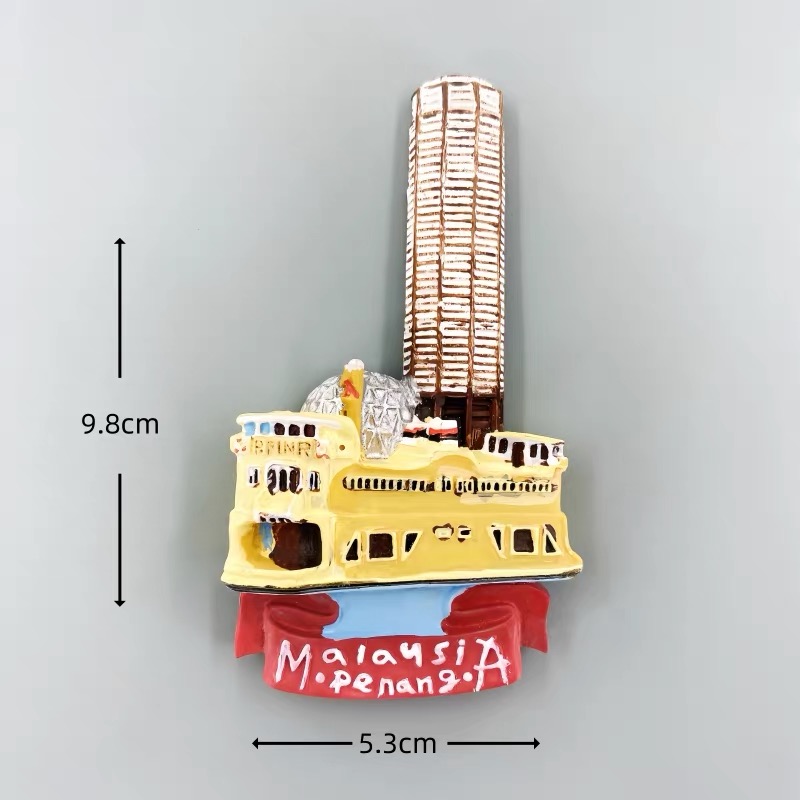 Malaysia 3D Fridge Magnets, Ku - Home Decor Kuala Lumpur recension och pris