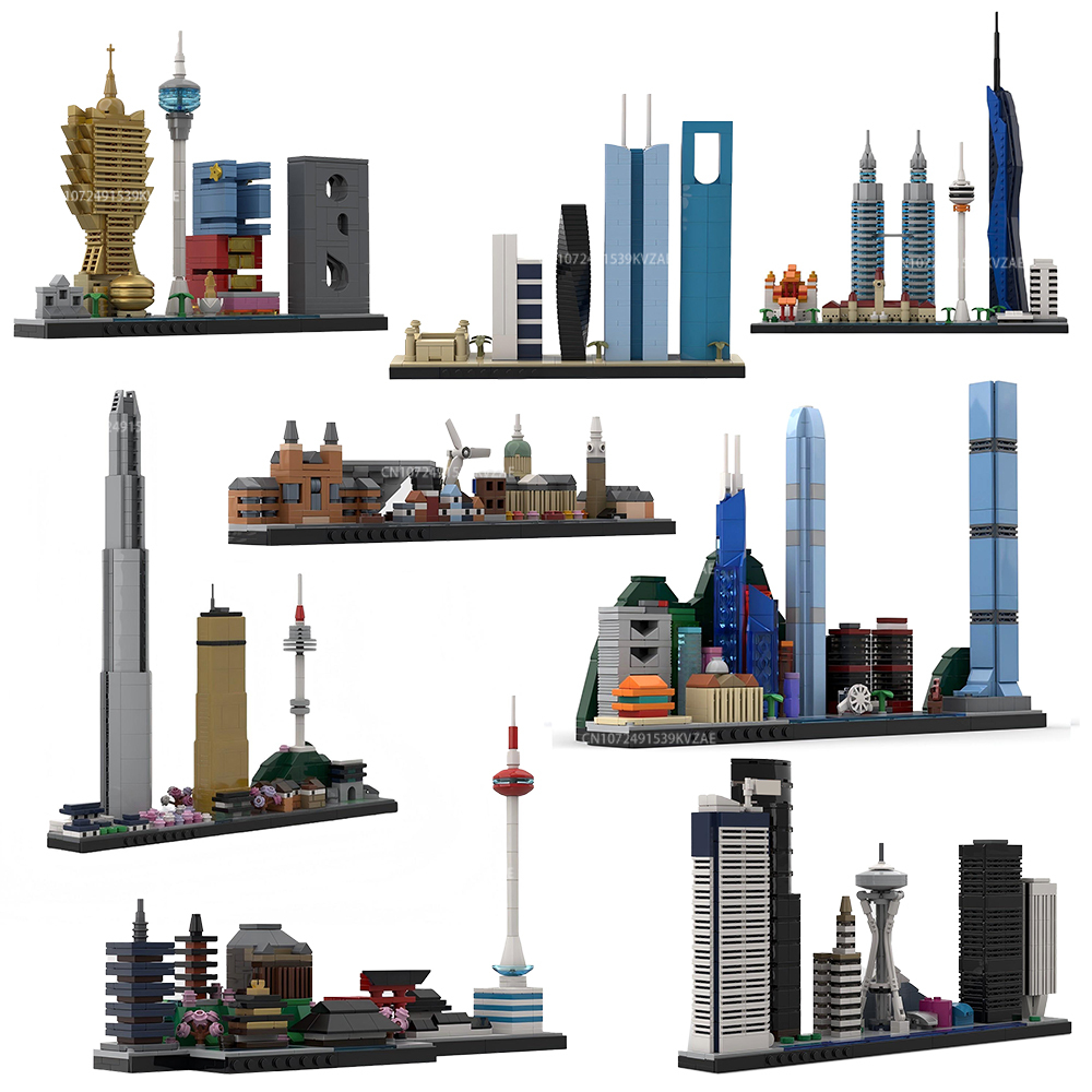 MOC City Skyline Famous Attrac - Home Decor Kuala Lumpur recension och pris
