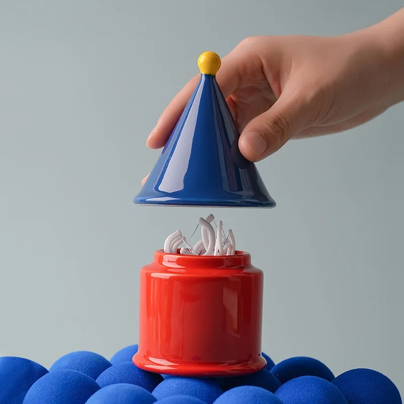 Ceramic Toothpick Holder Dopam - Home Decor Organizer recension och pris